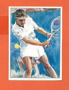 ULTRARARE STEFFI GRAF TENNIS CARD IL GIORNALINO NO PANINI