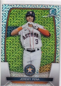 Jeremy Pena - 2023 Bowman Chrome Mega Mojo Refractor - Picture 1 of 2