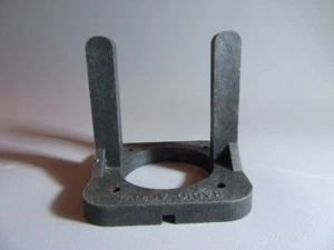 A623 Vintage RC Model Engine Mount Black Plastic 45-61 Radio Active - Picture 1 of 9