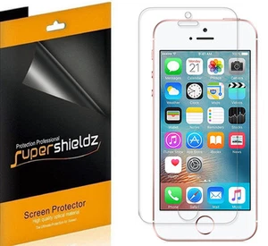 6X Supershieldz Clear Screen Protector for Apple iPhone SE (1st Gen) - Picture 1 of 2