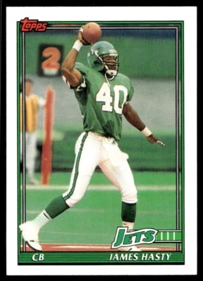 1991 Topps James Hasty G44 #480 - Image 1 of 2