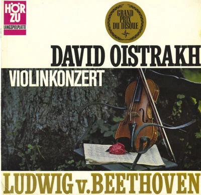 BEETHOVEN Violin Concerto OISTRAKH CLUYTENS French RSO EMI SHZE-143 (SAX-2315) - Image 1 of 3