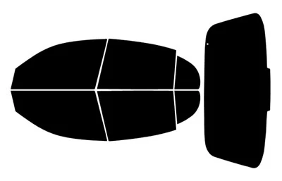 Kit de película de tinte de cerámica precortada para ventana de coche para Buick LeSabre sedán 2000-2005 Foto 1 de 4