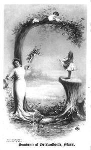 K562    LARGE LETTER    REAL PHOTO   POSTCARD,  " G " - Picture 1 of 2