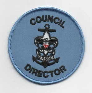 Sea Scout Council Director Position, 3" Round, "Since 1910" Back (New!) - Imagen 1 de 1