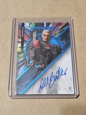 2022 Topps Star Wars Masterwork Dee Bradley Baker BLUE AUTO /99 signed Crosshair