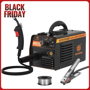Flux Cored Wire Welder Without Gas Wire Welder 145 Amps Car Wire Feed - Picture 1 of 19
