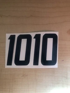 Los Angeles Chargers Full Size Helm Nummer Aufkleber!! dunkelblau - Bild 1 von 1