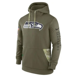 SEATTLE SEAHAWKS NIKE 2022 Salute To Service HOODIE HERREN XL - Bild 1 von 6