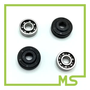2 x Kurbelwellenlager und Simmerring für Husqvarna 136 137 141 142 - Bild 1 von 1
