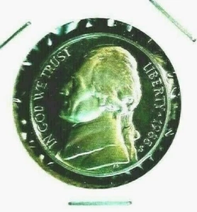 1988 - S  Proof Jefferson  Nickel Full Steps Gem  Proof Nice Coin  - Picture 1 of 2