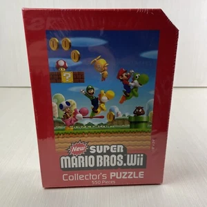 Nintendo Super Mario Bros Wii 550 Piece Collectors Puzzle 18"x24" New - Picture 1 of 8