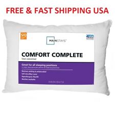 Mainstays Comfort Complete Bed Pillow, Standard/Queen( FREE SHIPPING))