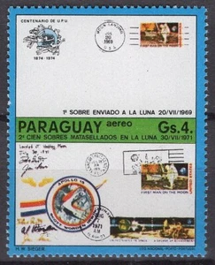 **PARAGUAY APOLLO 15 UPU - SPACE - MNH - A50 - Picture 1 of 1