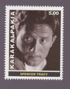 Spencer Tracy - Individual Stamp Unused - From Hollywood Great Movie Stars  - Picture 1 of 1