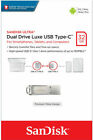 Sandisk Dual Drive Luxe 32Gb 64Gb 128Gb 256Gb 512Gb Lecteurs Flash Usb Type-C Fr