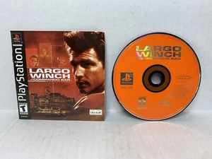 Largo Winch Commando Sar PS1 Sony PlayStation 1 Disc & Manual Only - Picture 1 of 3