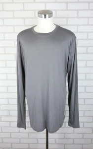 Free Fly Performance Bamboo Long Sleeve Shirt Mens XL Slim Gray Soft Layer Gym - Picture 1 of 10