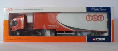 Remolque de caja Corgi CC12111 RENAULT PREMIUM STEP FRAME 'TNT' COMO NUEVO EN CAJA 1:50 Foto 1 de 4