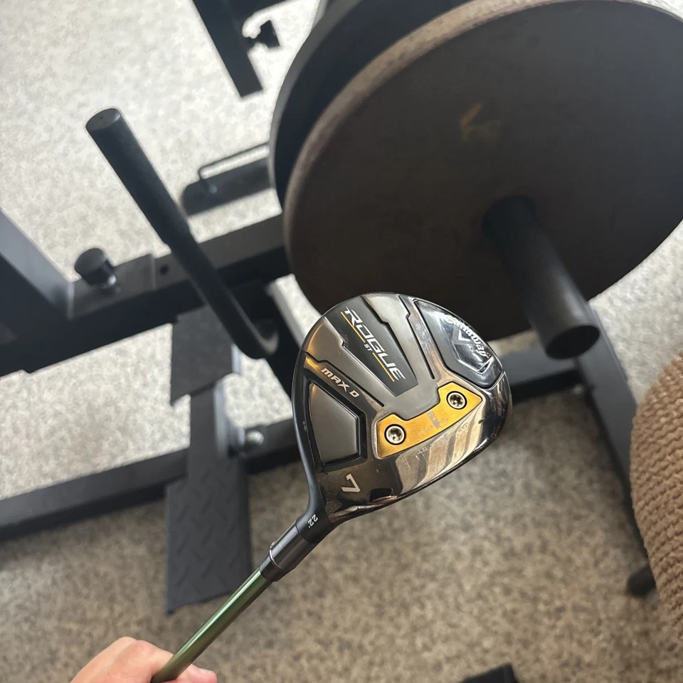 Callaway Rogue ST D Max 22* 7-madera con nuevo Aldila Rogue Elite verde 995 55 g rígido Foto 1 de 4