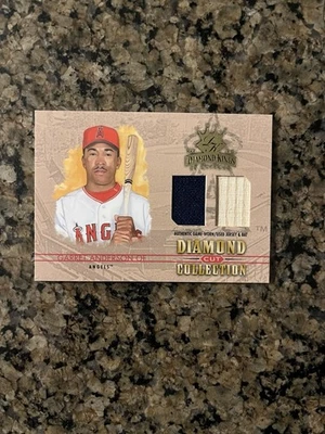 2004 Donruss бриллиант королей Гаррет Андерсон двойной Джерси/бита реликвия /25 - Изображение 1 из 2