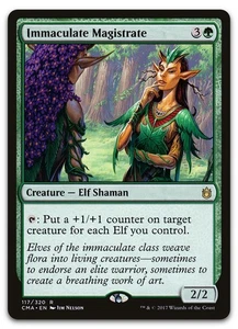 Immaculate Magistrate #117 (NM) Commander Anthology CMA Magic MTG - Picture 1 of 2