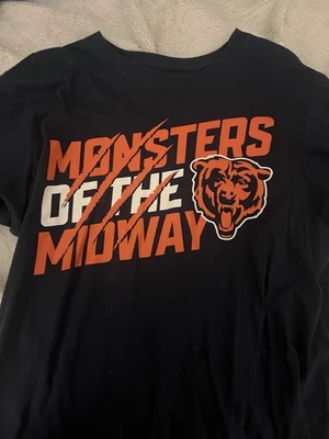 Camiseta negra Nike Tees NFL talla grande” Chicago Bears “Monsters of the Midway” Foto 1 de 2