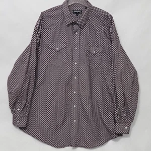 Panhandle Western Pearl Snap Button Langarm Cowboy Hemd Loose Fit Herren 2XL - Bild 1 von 11