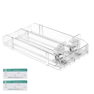 2 Pezzi Vetrina per Sigarette Automatica Portasigarette Auto-Push Case (Trasparente) - Foto 1 di 11