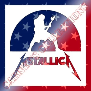 12"x12" Plastic Stencil - Metallica Music Band (SA893)***** - Picture 1 of 3