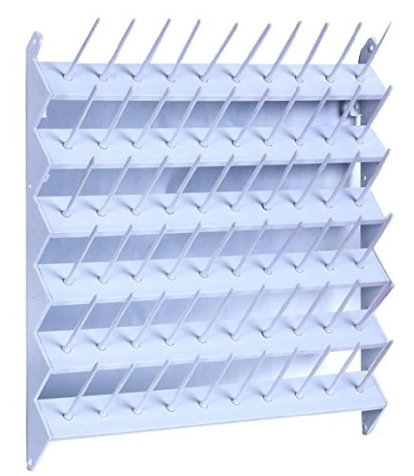 Organizador de soporte/estante de hilo de cono de carrete 60 para máquina de coser y bordar Foto 1 de 1