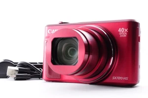 Canon PowerShot SX720 HS Red Near Mint Compact Digital 16.1MP Y3523 - Picture 1 of 20