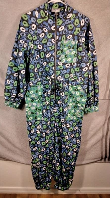 Mono Diane von Furstenberg x Target para mujer talla S azul abstracto floral nuevo con etiquetas Foto 1 de 4