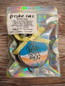 Ambientador colgante Car Freshie - Ocean Breeze - Ocean Beach Lover’s - Imagen 1 de 1