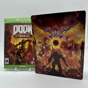 SteelBook DOOM Eternal Edición Deluxe (Xbox One) - Probado, Como Nuevo - Imagen 1 de 6
