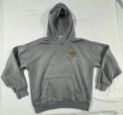 Abercrombie & Fitch Hoodie Mens Small Oversized New York City Pullover Rose Patc - Image 1 of 4