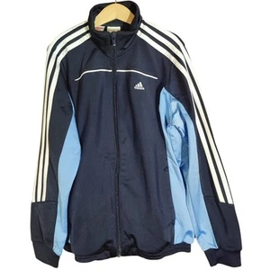 Adidas Kids Blue Track Jacket Boys Warmup Training UK 11-12 / US M / EU 152 - Picture 1 of 6