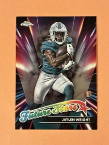 2024 Topps Chrome - Future Stars Jaylen Wright #FS-21 Pink Refractor (RC) - Bild 1 von 2