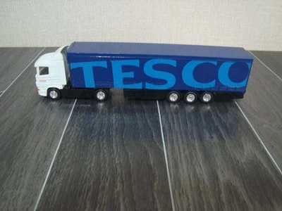 Corgi 1/64 Scale Super Haulers Scania Curtainside  -  Tesco - Image 1 of 4
