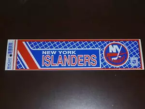 ADESIVO PARAURTI NEW YORK ISLANDERS NHL FANTASTICO - Foto 1 di 1
