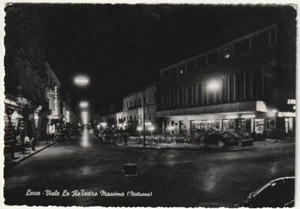 LECCE - VIALE LO RE TEATRO MASSIMO - NOTTURNO - VIAGG. 1958 -64279- - Picture 1 of 1