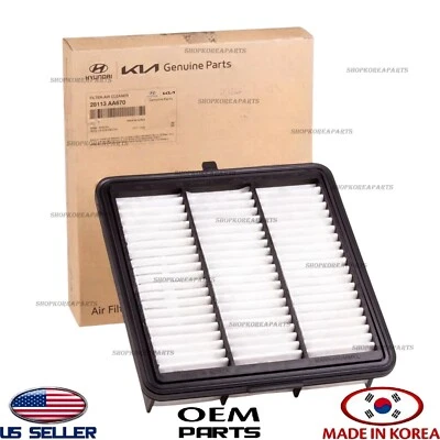 Filtro de aire original del motor ⭐OEM Hyundai Elantra 2021-2025 28113-AA670 28113-AA100 Foto 1 de 4
