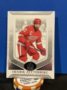 Henrik Zetterberg 2020-21 SP Signature Edition Legends Base Card #15 Red Wings - Picture 1 of 2