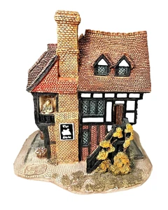 Lilliput Lane Swan Inn Figurine English Cottage Vtg 1988 UK England - Picture 1 of 9