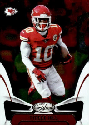 2018 Panini Certified #32 Tyreek Hill Kansas City Chiefs - Image 1 of 2