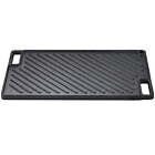 Reversible Grill/Griddle ，Non-stick Seasoned Double Play Grill Pan Cast Iron