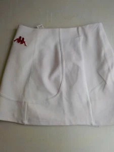 Minigonna KAPPA per ZARA donna con cerniera anteriore bianca con logo taglia S nuova con etichette - Foto 1 di 4