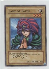 2002 Yu-Gi-Oh! Metal Raiders Unlimited Lady of Faith #MRD-119 0b5