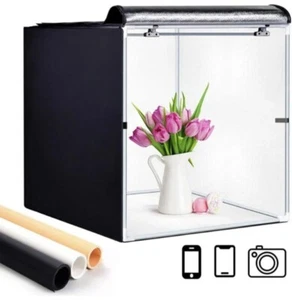 Lightbox, GLZ 24x24 Inch Photo Light Box Shooting Tent Kit - Picture 1 of 3