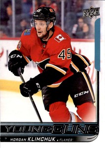 2018-19 Upper Deck Young Guns #204 Morgan Klimchuk  Calgary Flames 